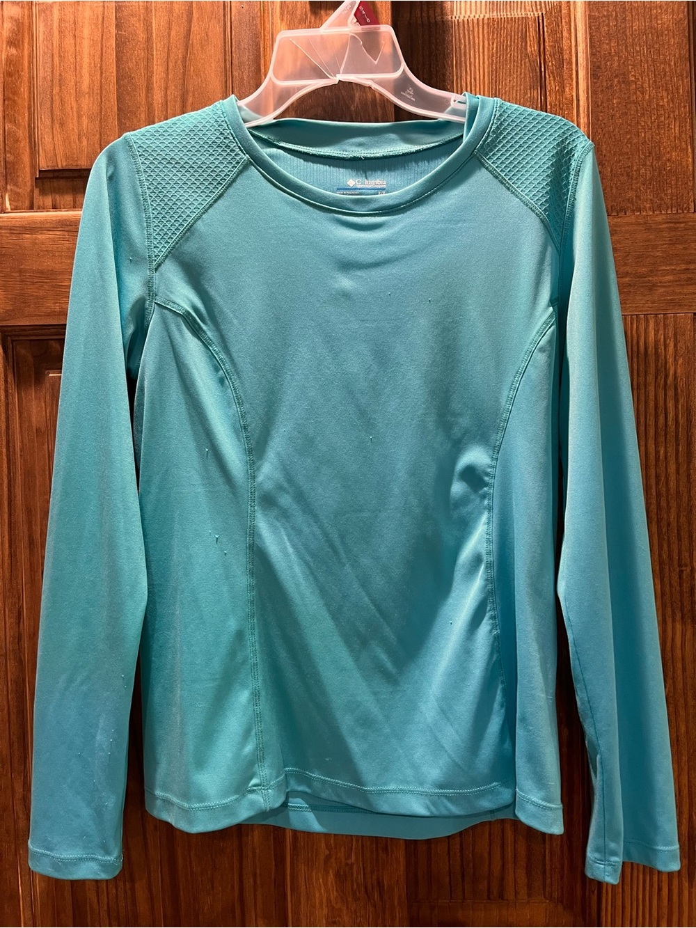 Columbia Long Sleeve Performance Top - Teal Blue